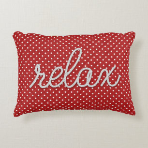Almofada Decorativa Rope náutica Relaxe texto em pontos