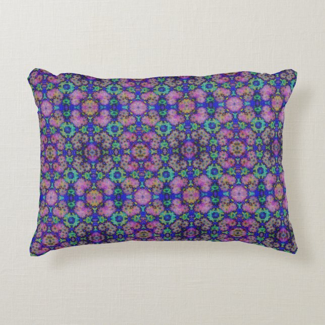 Almofada Decorativa Rosa Água Mint (Frente)