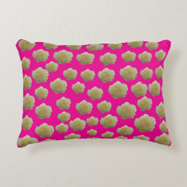 ALMOFADA DECORATIVA ROSA BRANCA