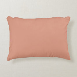 Almofada Decorativa Rosa Dourado Sólido, Moderno, Simples