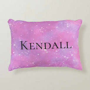 Almofada Decorativa Rosa Personalizada Fantasia Princesa Girly
