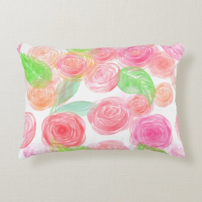 Almofada Decorativa Rosas (Frente)