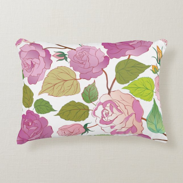 Almofada Decorativa Rosas 17 (Frente)