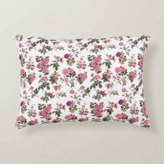 Almofada Decorativa Rosas Rosadas Antigas