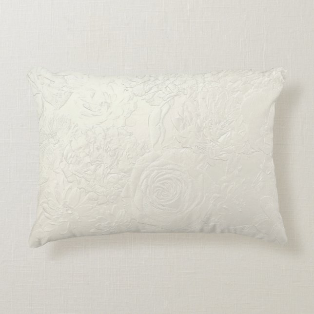 Almofada Decorativa Rosas sutis (Frente)