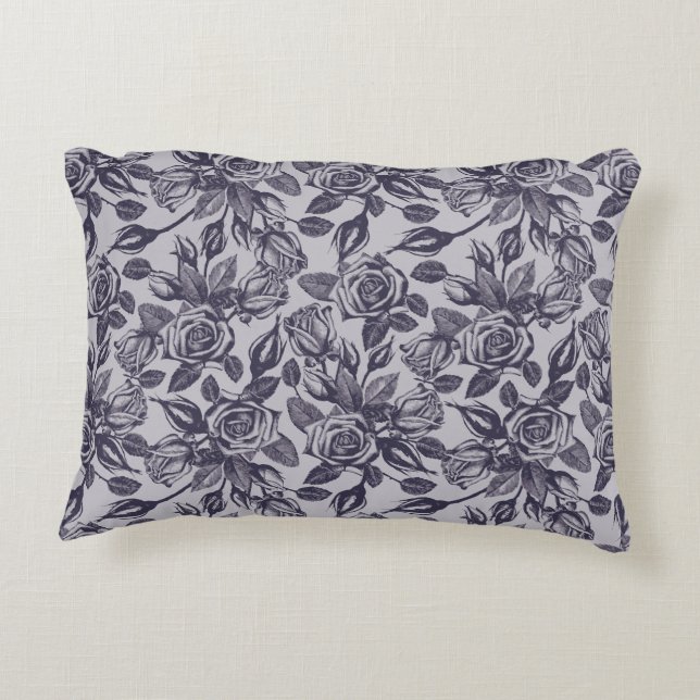 Almofada Decorativa Rose Rectangle Accent Pillow (Verso)