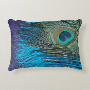 Almofada Decorativa Roxo e pavão da cerceta