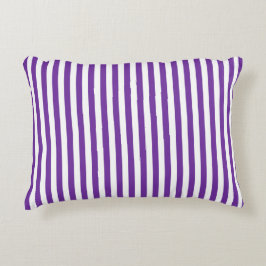 Almofada Decorativa Roxo Strike e Sólido