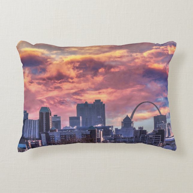 Almofada Decorativa Rua Louis Sunrise (Frente)