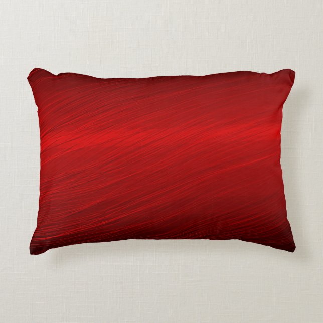 Almofada Decorativa Ruby Red Paper Shiny (Frente)