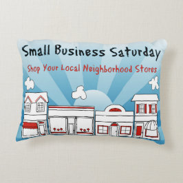 Almofada Decorativa Sábado das Pequenas Empresas