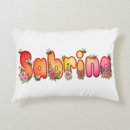 Almofada Decorativa Sabrina - Personalized Bee Pillow