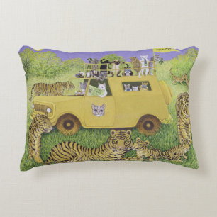 Almofada Decorativa Safari do gato