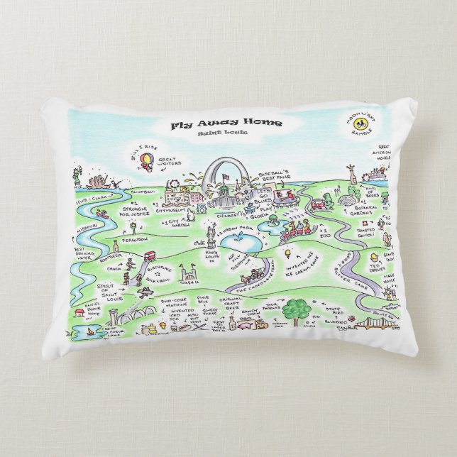 Almofada Decorativa Saia de casa (Frente)