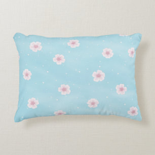 Almofada Decorativa Sakura - Floral do Flor de Cereja Japonês
