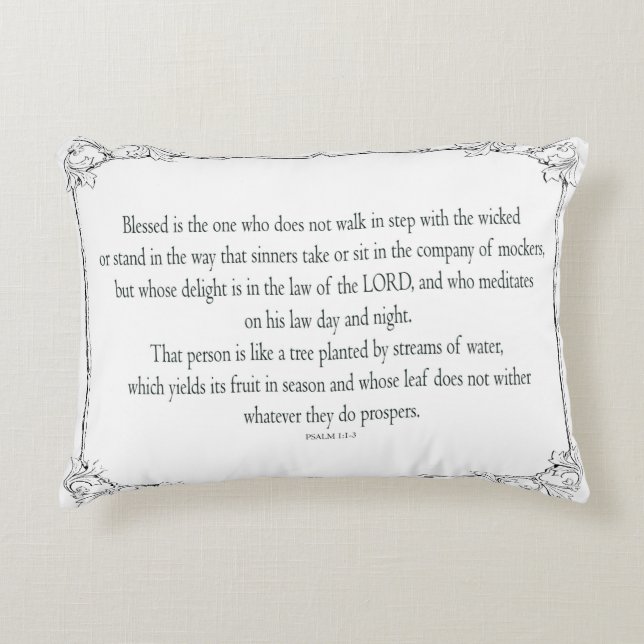 Almofada Decorativa Salm 1, não anda em pé com os malvados, (Frente)