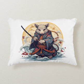 Almofada Decorativa Samurai Rat Throw Pillows