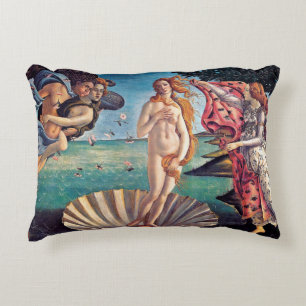 Almofada Decorativa Sandro Botticelli - Nascimento de Vênus - Belas Ar