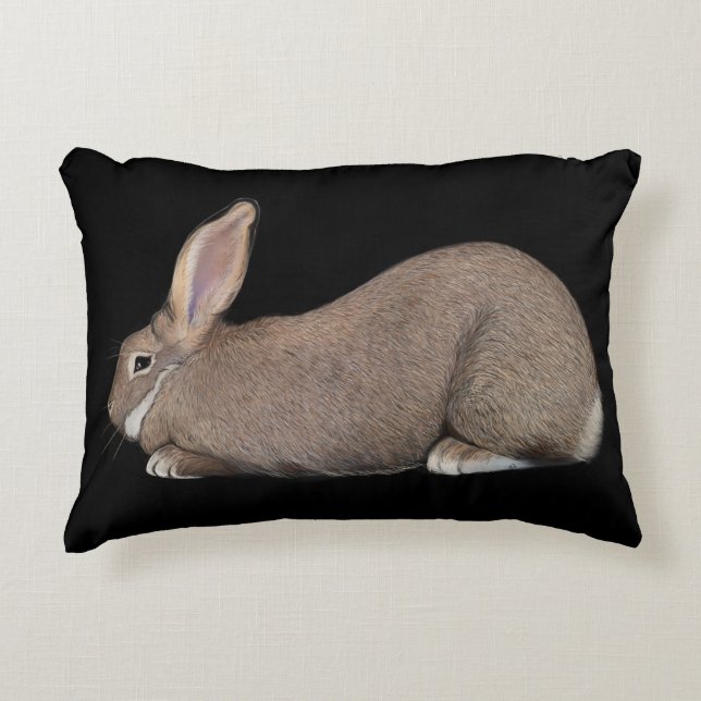 Almofada Decorativa Sandy Flemish Giant (Frente)