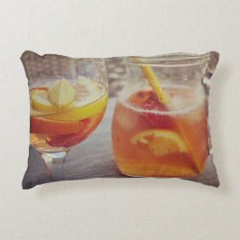 Almofada Decorativa Sangria e Sol