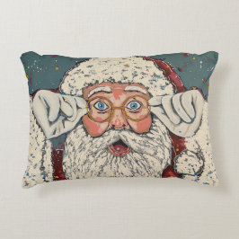 Almofada Decorativa Santa Claus Surprise