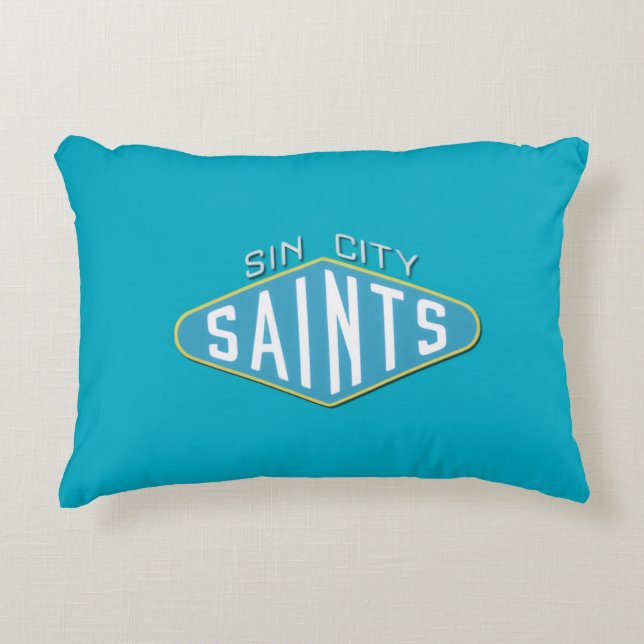 Almofada Decorativa Santos da Cidade do Sin (Frente)