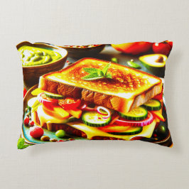 Almofada Decorativa Saudável Encontra-Se Incomodado: Uma Delícia De Qu