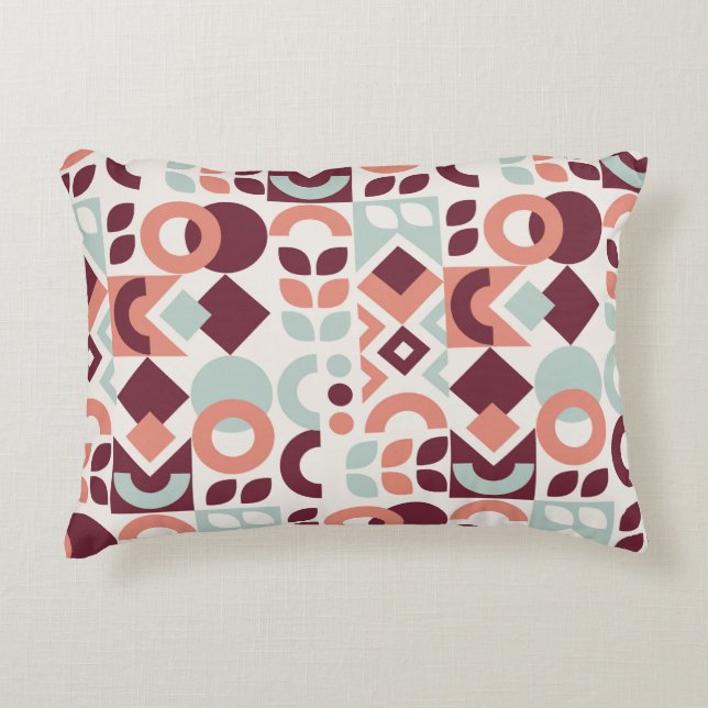 Almofada Decorativa Scandinavian pattern design. Simple modern retro b (Frente)