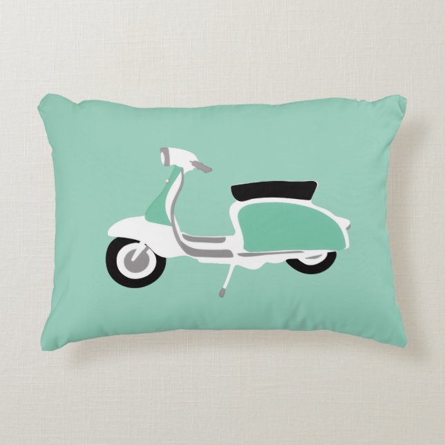 Almofada Decorativa Scooter Retro (Frente)