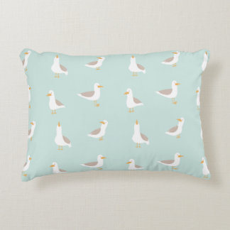 Almofada Decorativa Seagulls in light teal