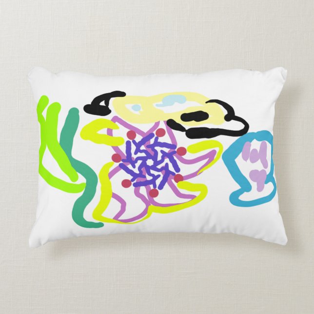 Almofada Decorativa Seashell and starfish (Frente)