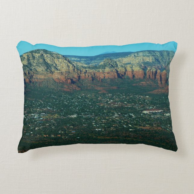 Almofada Decorativa Sedona e Coffee Pot Rock vistos de cima (Frente)