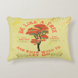 Almofada Decorativa Seja Como Uma Árvore