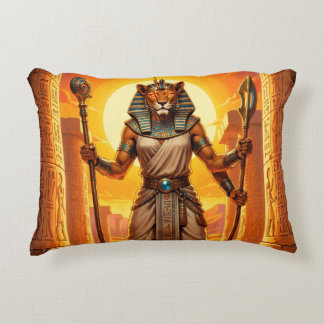 Almofada Decorativa Sekhmet – Löwenköpfige Kriegsgöttin
