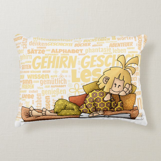 Almofada Decorativa Senta - Buch /  (Frente)