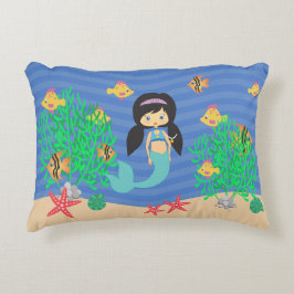 Almofada Decorativa Sereia sob o mar