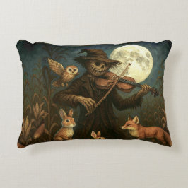 Almofada Decorativa Serenata de espantalho de lua