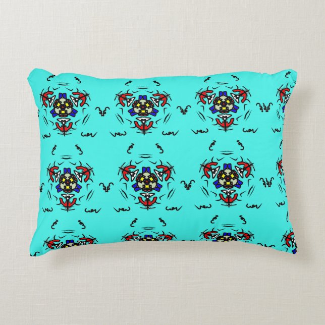 Almofada Decorativa "Sereno Mandala de Hortelã" (Frente)