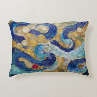Almofada Decorativa Serpentes de Água do Klimt