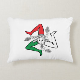 Almofada Decorativa Sicilian Trinacria Medusa Design