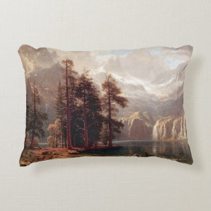 Almofada Decorativa Sierra Nevada, 1871, de Albert Bierstadt