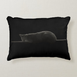 Almofada Decorativa Silhueta de gato adormecido