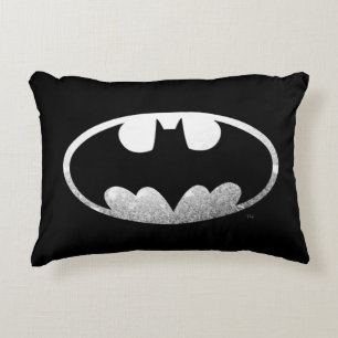 Almofada Decorativa Símbolo Batman Logotipo Grainy