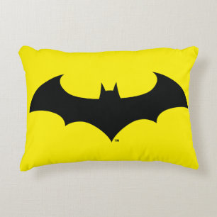 Almofada Decorativa Símbolo Batman Logotipo Silhuette Bat Simples