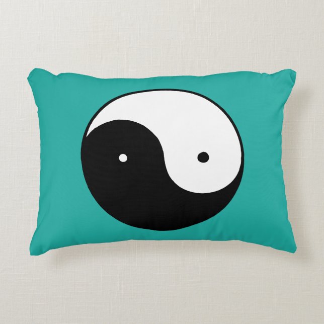 Almofada Decorativa Símbolo de Yin Yang (Frente)