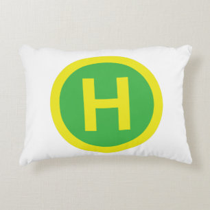 Almofada Decorativa Símbolo Helipad