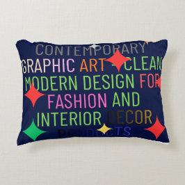 Almofada Decorativa Simple Contemporary Graphic