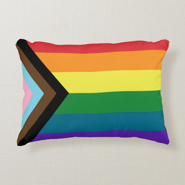 Almofada Decorativa Sinalizador LGBTQ (Frente)