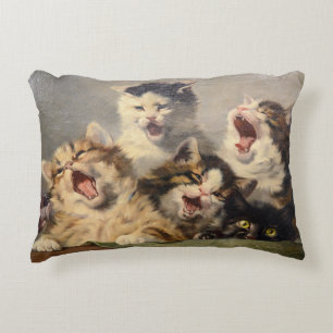 Almofada Decorativa Sinfonia de Gatinhos por Julius Adam II