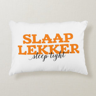 Almofada Decorativa Slaap Lekker/palavras holandesas apertadas
